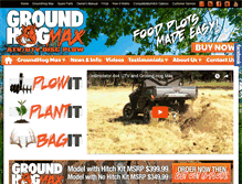 Tablet Screenshot of groundhogmax.com